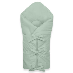 Klasická šněrovací zavinovačka New Baby sea green
