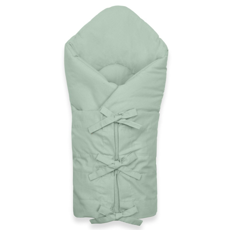 Klasická šněrovací zavinovačka New Baby sea green