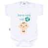 Body s potiskem New Baby Jsem celý váš svět