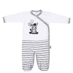 Kojenecký bavlněný overal New Baby Zebra exclusive