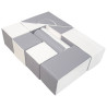 Pěnové kostky-obří stavebnice 11 ks white-grey