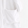 Dětský froté župan New Baby white