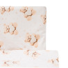 2-dílné ložní povlečení New Baby Love Teddy Bear 90/120 cm beige