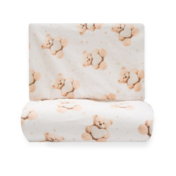 2-dílné ložní povlečení New Baby Love Teddy Bear 90/120 cm beige