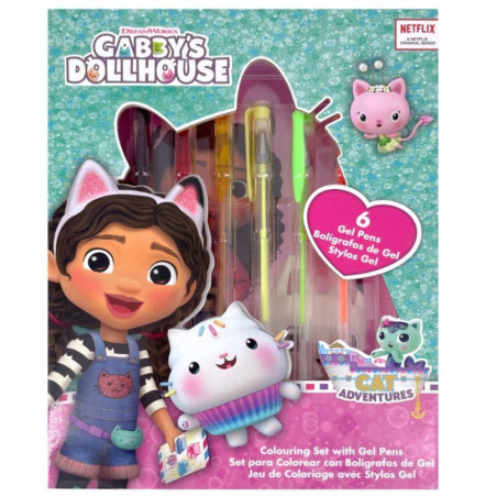 KRESLÍCÍ SADA NOTES A 6 PROPISEK GÁBININ KOUZELNÝ DOMEK