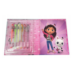 KRESLÍCÍ SADA NOTES A 6 PROPISEK GÁBININ KOUZELNÝ DOMEK