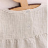 Kojenecké mušelínové šaty New Baby Ella linen