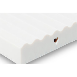 Dětská rostoucí postýlka 3v1 oválná + matrace New Baby ořechová