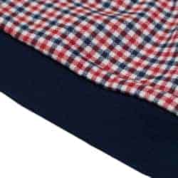 Kojenecká bavlněná čepička New Baby Checkered