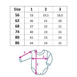 Body dlouhý rukáv New Baby - černé