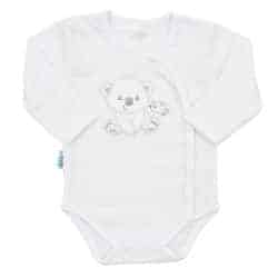 Kojenecká soupravička do porodnice New Baby Sweet Bear bílá